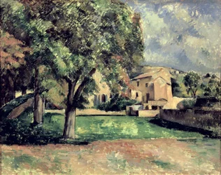 Bäume in einem Park, Jas de Bouffan, 1885-87